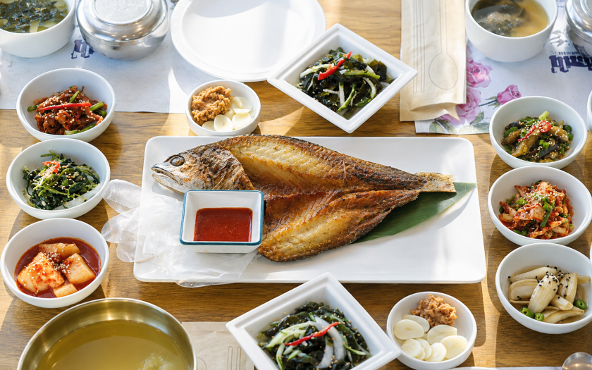 라연궁 보리굴비 라연궁 보리굴비와 반찬